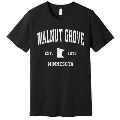 Walnut Grove Minnesota Mn Vintage Athletic Premium T-Shirt