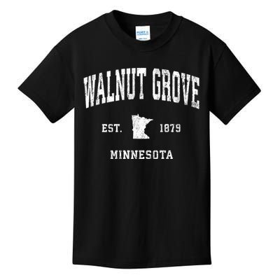 Walnut Grove Minnesota Mn Vintage Athletic Kids T-Shirt