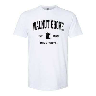 Walnut Grove Minnesota Mn Vintage Athletic Softstyle CVC T-Shirt