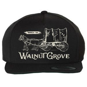 Walnut Grove Minnesota Mn 1874 Wool Snapback Cap