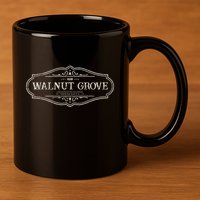 Walnut Grove Minnesota Mn 1874 11oz C Handle Ceramic Mug