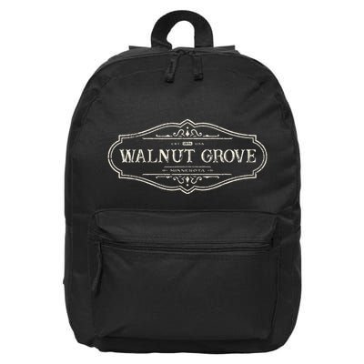 Walnut Grove Minnesota Mn 1874 16 in Basic Backpack