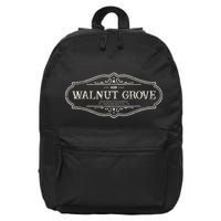 Walnut Grove Minnesota Mn 1874 16 in Basic Backpack