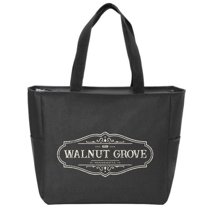 Walnut Grove Minnesota Mn 1874 Zip Tote Bag