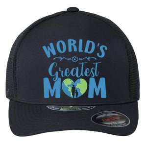 World's Greatest Mom Mamma Mommy Mammy Mum Mummy Mama Gift Flexfit Unipanel Trucker Cap