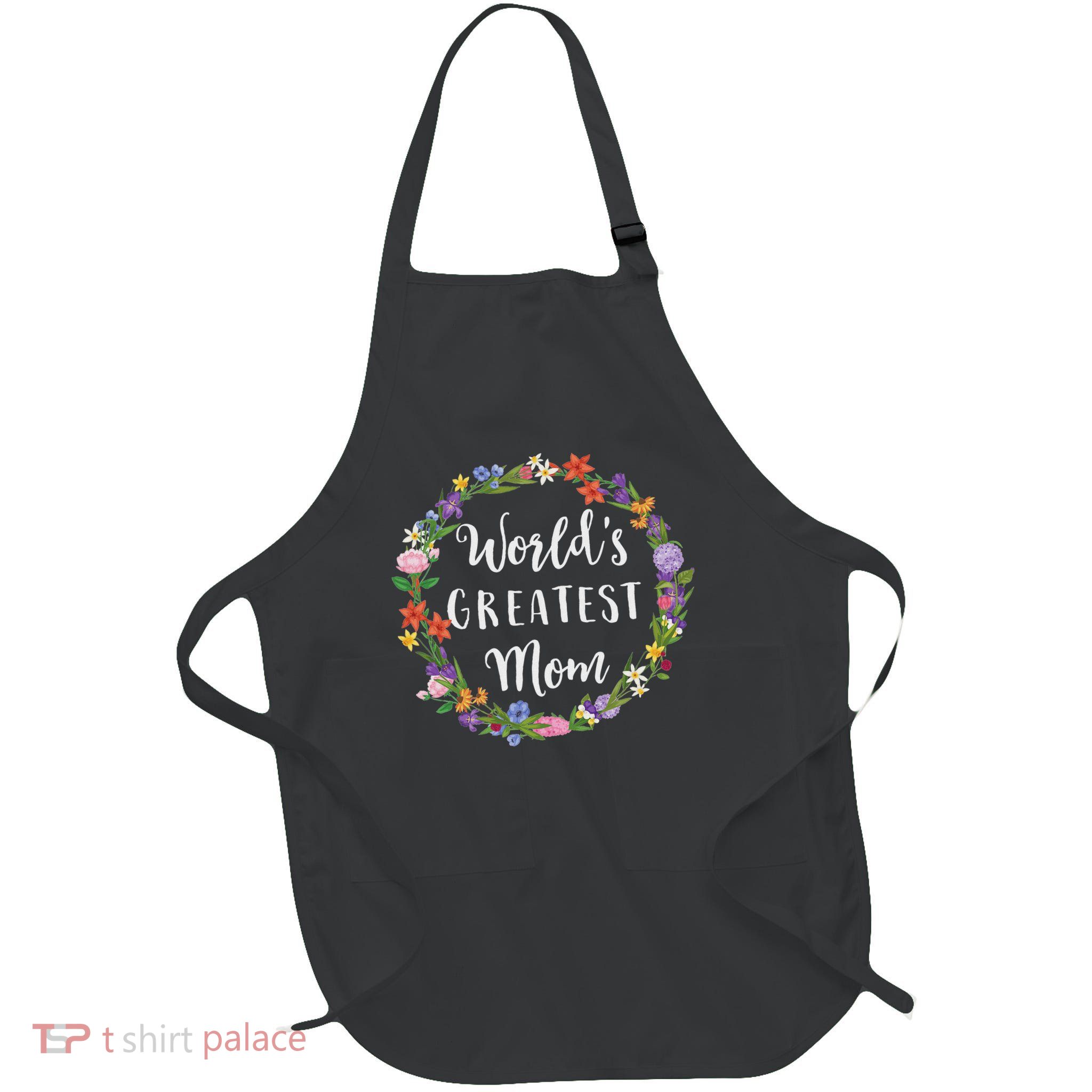 World's Greatest Mom Mother Gift Apron