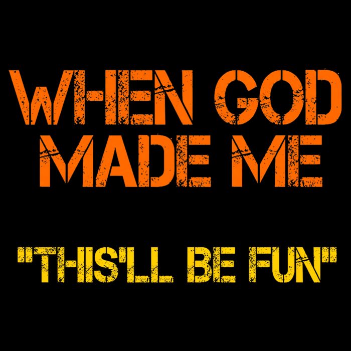 When God Made Me He Grinned Funny Meme Mug