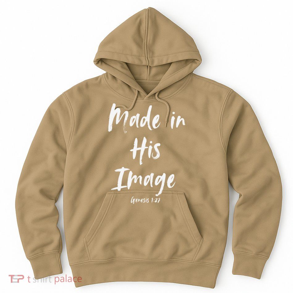 When God Made Me Religious Quote Bible Verse Hoodie