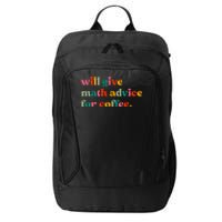 Will Give Math Advice For Coffee City Backpack