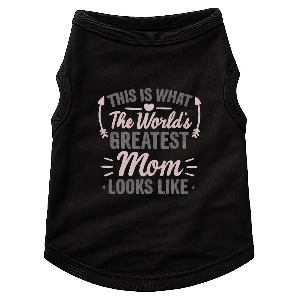 World's Greatest Mom Doggie Tank