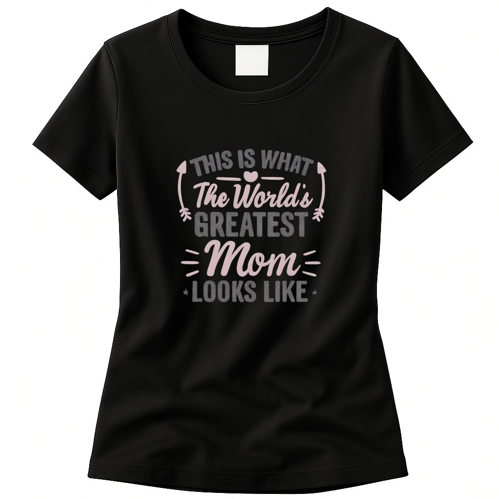 World's Greatest Mom Womens T-Shirt