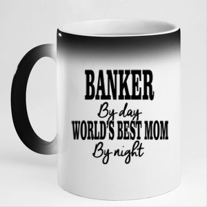 Worlds Greatest Mom Investt Banking Best Mom Meaningful Gift 11oz Black Color Changing Mug