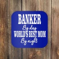 Worlds Greatest Mom Investt Banking Best Mom Meaningful Gift Coaster