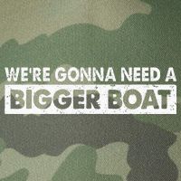 We're Gonna Need A Bigger Boat Funny Shark Lover Legacy Tie Dye Trucker Hat