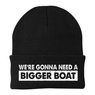 We're Gonna Need A Bigger Boat Funny Shark Lover Beanie