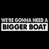 We're Gonna Need A Bigger Boat Funny Shark Lover Youth Performance Sprint T-Shirt