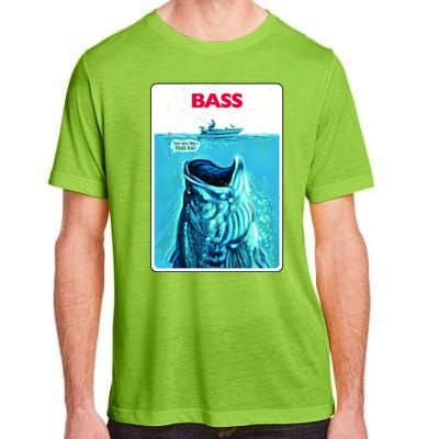 We're Gonna Need A Bigger Boat Bass Fishing Adult ChromaSoft Performance T-Shirt