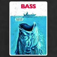We're Gonna Need A Bigger Boat Bass Fishing 7 Panel Mesh Trucker Snapback Hat