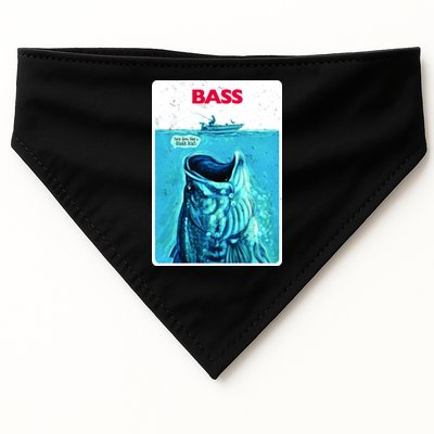 We're Gonna Need A Bigger Boat Bass Fishing USA-Made Doggie Bandana