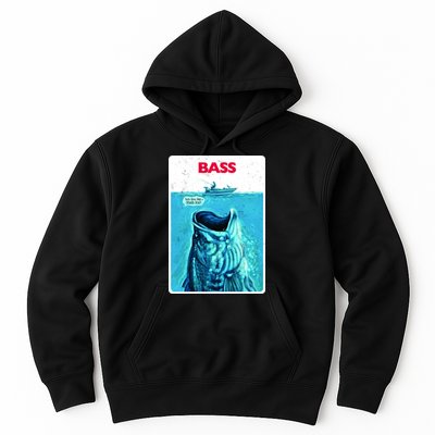 We're Gonna Need A Bigger Boat Bass Fishing Hoodie