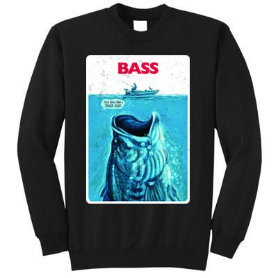 We're Gonna Need A Bigger Boat Bass Fishing Sweatshirt