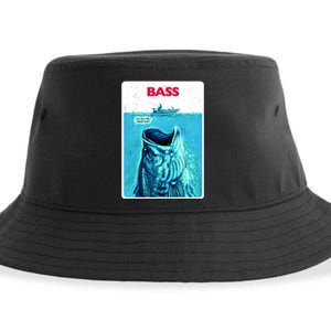 We're Gonna Need A Bigger Boat Bass Fishing Sustainable Bucket Hat