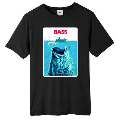 We're Gonna Need A Bigger Boat Bass Fishing Tall Fusion ChromaSoft Performance T-Shirt