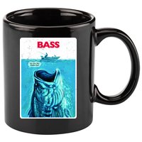 We're Gonna Need A Bigger Boat Bass Fishing 11oz C Handle Ceramic Mug