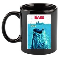 We're Gonna Need A Bigger Boat Bass Fishing 11oz C Handle Ceramic Mug