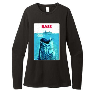 We're Gonna Need A Bigger Boat Bass Fishing Womens CVC Long Sleeve Shirt