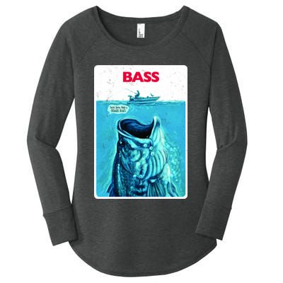 We're Gonna Need A Bigger Boat Bass Fishing Women's Perfect Tri Tunic Long Sleeve Shirt