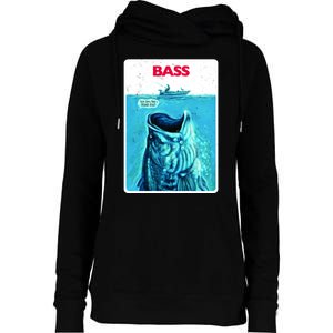 We're Gonna Need A Bigger Boat Bass Fishing Womens Funnel Neck Pullover Hood