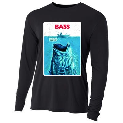 We're Gonna Need A Bigger Boat Bass Fishing Cooling Performance Long Sleeve Crew