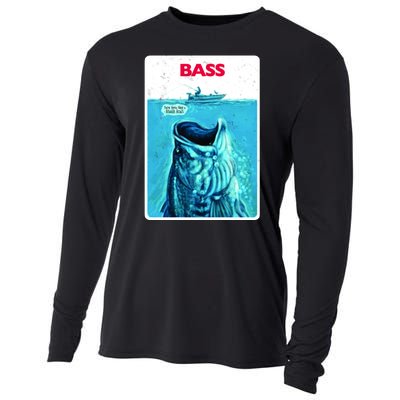 We're Gonna Need A Bigger Boat Bass Fishing Cooling Performance Long Sleeve Crew