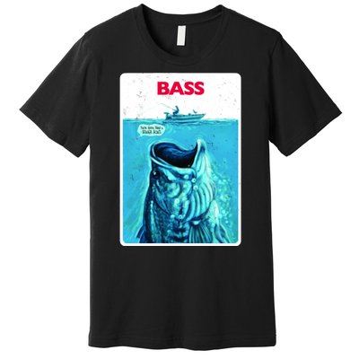 We're Gonna Need A Bigger Boat Bass Fishing Premium T-Shirt