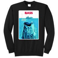 We're Gonna Need A Bigger Boat Bass Fishing Tall Sweatshirt