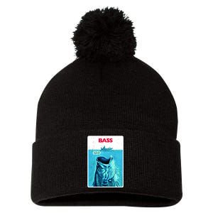 We're Gonna Need A Bigger Boat Bass Fishing Pom Pom 12in Knit Beanie