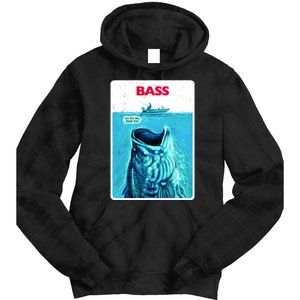 We're Gonna Need A Bigger Boat Bass Fishing Tie Dye Hoodie