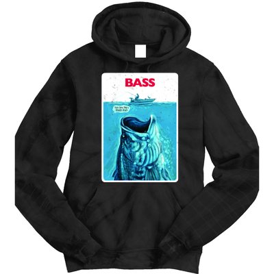 We're Gonna Need A Bigger Boat Bass Fishing Tie Dye Hoodie