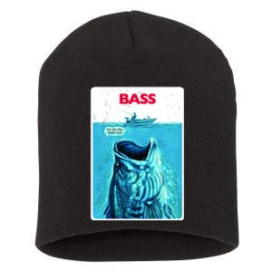 We're Gonna Need A Bigger Boat Bass Fishing Short Acrylic Beanie