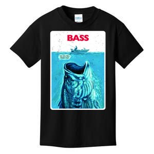 We're Gonna Need A Bigger Boat Bass Fishing Kids T-Shirt