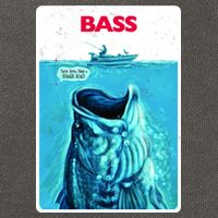 We're Gonna Need A Bigger Boat Bass Fishing Cotton Canvas Backpack