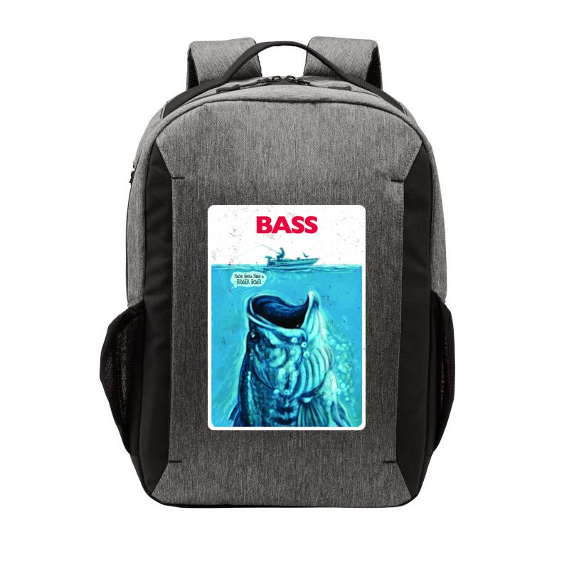 We're Gonna Need A Bigger Boat Bass Fishing Vector Backpack