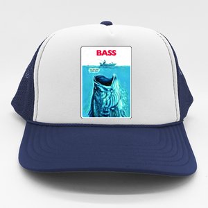 We're Gonna Need A Bigger Boat Bass Fishing Trucker Hat