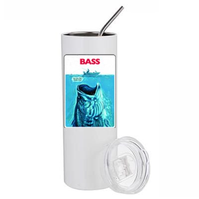 We're Gonna Need A Bigger Boat Bass Fishing Stainless Steel Tumbler