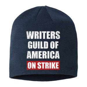 Writers Guild Of America On Strike Sustainable Beanie