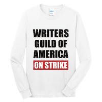 Writers Guild Of America On Strike Tall Long Sleeve T-Shirt