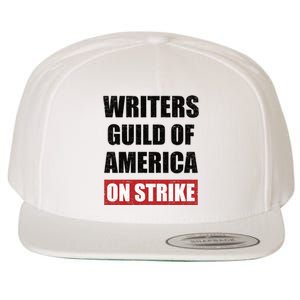 Writers Guild Of America On Strike Wool Snapback Cap