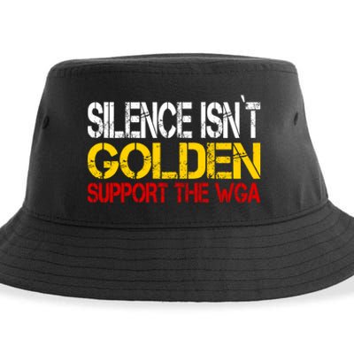 Writers Guild Of America On Strike Writers WGA Sustainable Bucket Hat