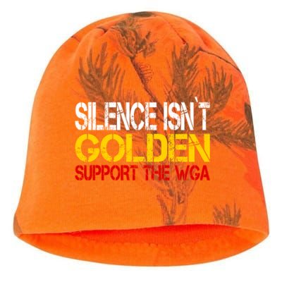 Writers Guild Of America On Strike Writers WGA Kati - Camo Knit Beanie